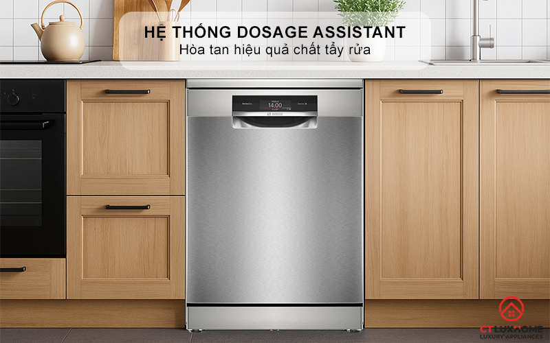 Hòa tan hiệu quả chất tẩy rửa với hệ thống Dosage Assistant