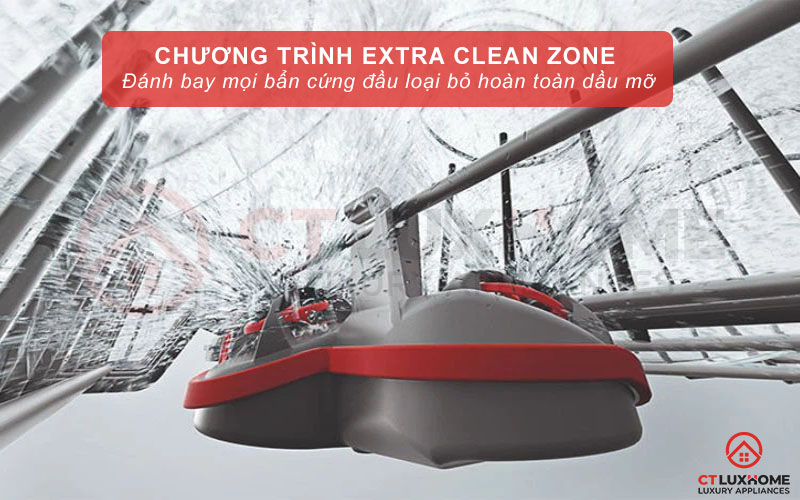 Đánh bay mọi vết bẩn với chương trình Extra Clean Zone