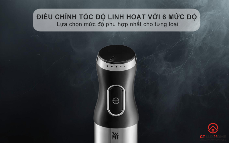 Điều chỉnh tốc độ linh hoạt với 6 mức độ