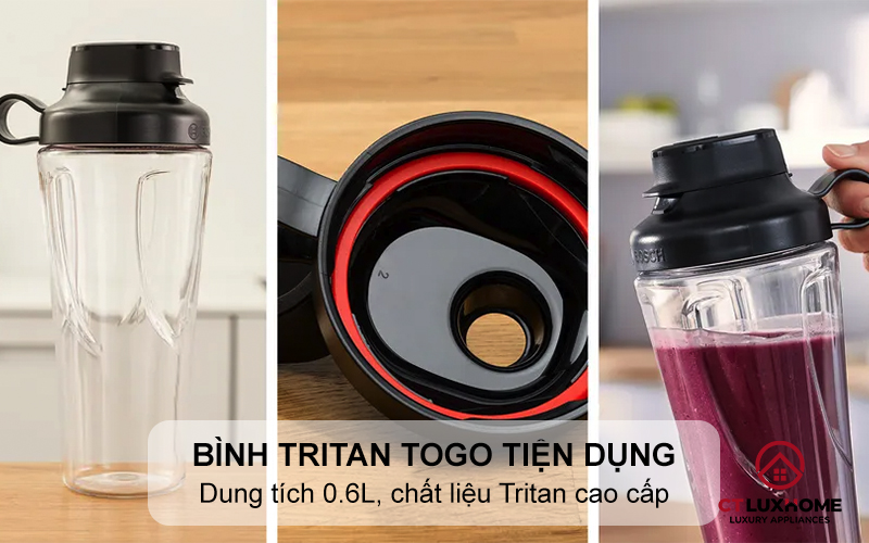 Bình Tritan ToGo tiện dụng