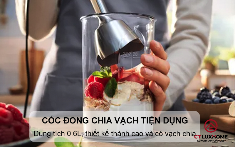 Cốc đong chia vạch tiện dụng