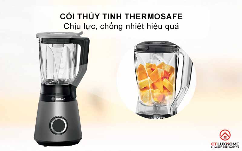 MÁY XAY SINH TỐ BOSCH MMB6177S SERIE 4 1200W 3