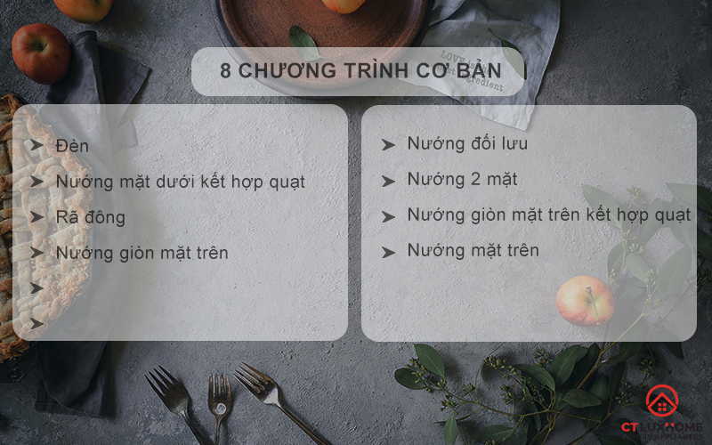  BẾP GAS KẾT HỢP LÒ NƯỚNG MQB612VI  ROSIERES 90CM 9