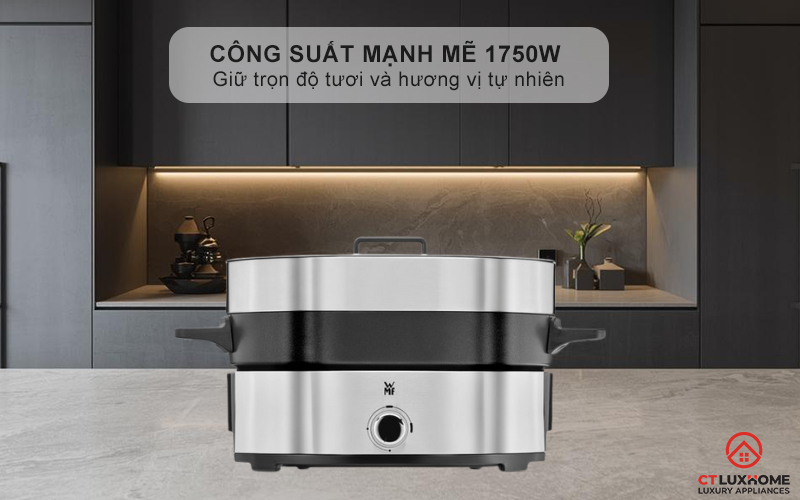 Công suất mạnh mẽ 1750 W - Nướng ngon trọn hương vị