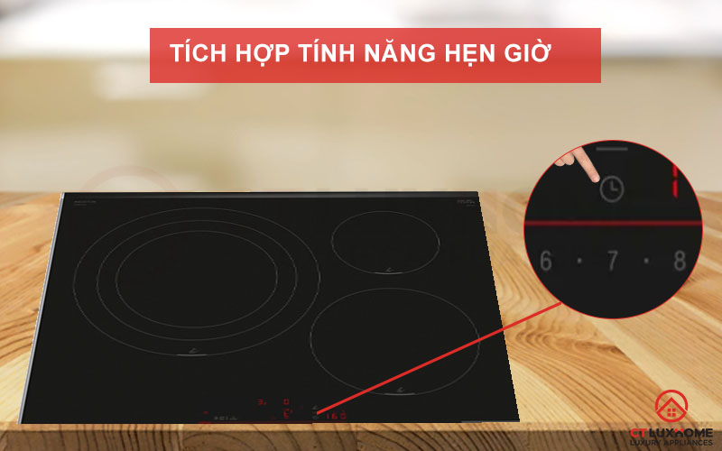 Tích hợp tính năng hẹn giờ tiện lợi