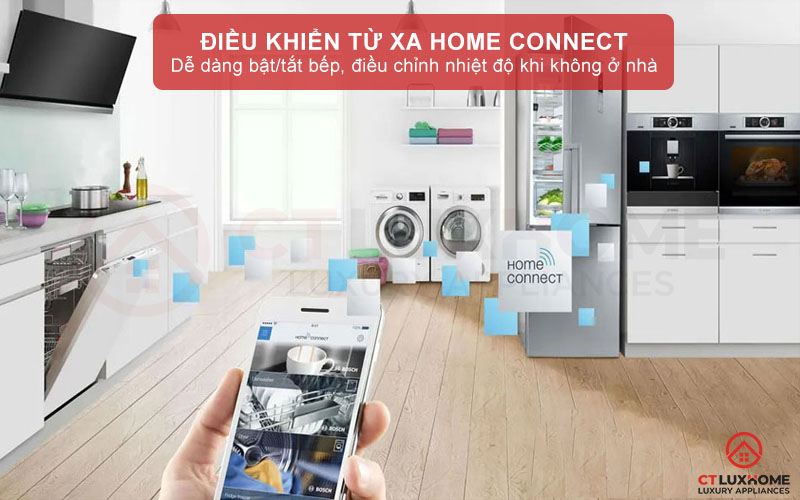 Điều khiển từ xa với ứng dụng Home Connect