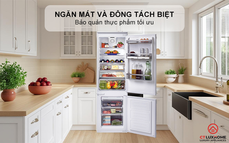 TỦ LẠNH ÂM TỦ ROSIERES RBBF 178T 250 LÍT RBBF178T 3