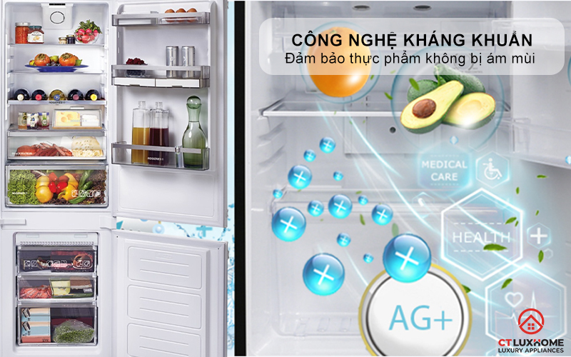 TỦ LẠNH ÂM TỦ ROSIERES RBBF 178T 250 LÍT RBBF178T 8