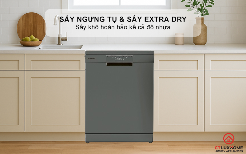 MÁY RỬA BÁT ĐỘC LẬP 16 BỘ ROSIERES RDPN 4S603PX-04 S603PX04 12