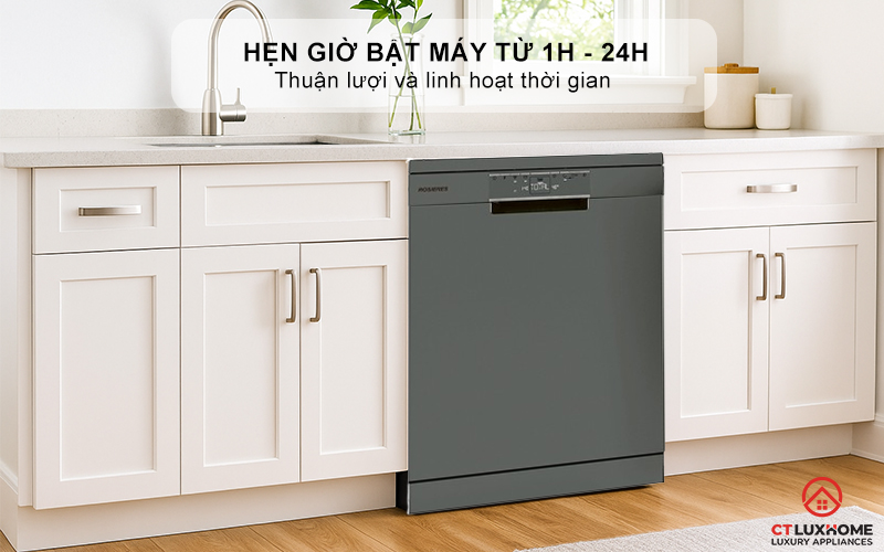 MÁY RỬA BÁT ĐỘC LẬP 16 BỘ ROSIERES RDPN 4S603PX-04 S603PX04 16