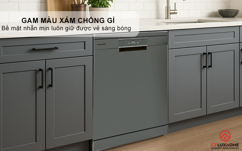 MÁY RỬA BÁT ĐỘC LẬP 16 BỘ ROSIERES RDPN 4S603PX-04 S603PX04 2