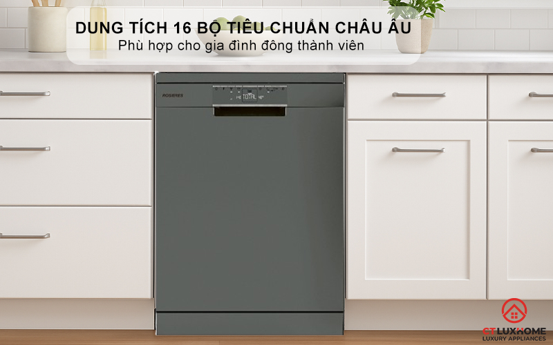 MÁY RỬA BÁT ĐỘC LẬP 16 BỘ ROSIERES RDPN 4S603PX-04 S603PX04 3