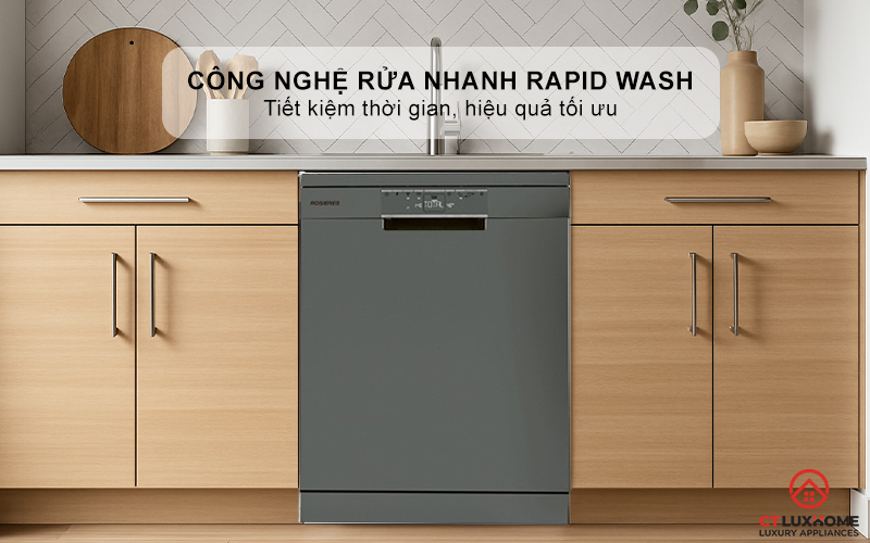 MÁY RỬA BÁT ĐỘC LẬP 16 BỘ ROSIERES RDPN 4S603PX-04 S603PX04 8