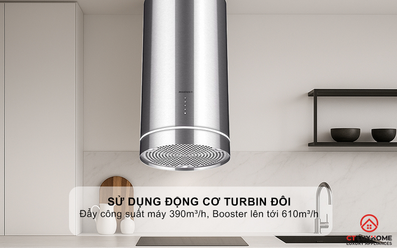 MÁY HÚT MÙI ỐC ĐẢO ROSIERES RDTI6500/1IN NGANG 35CM RDTI65001IN 2