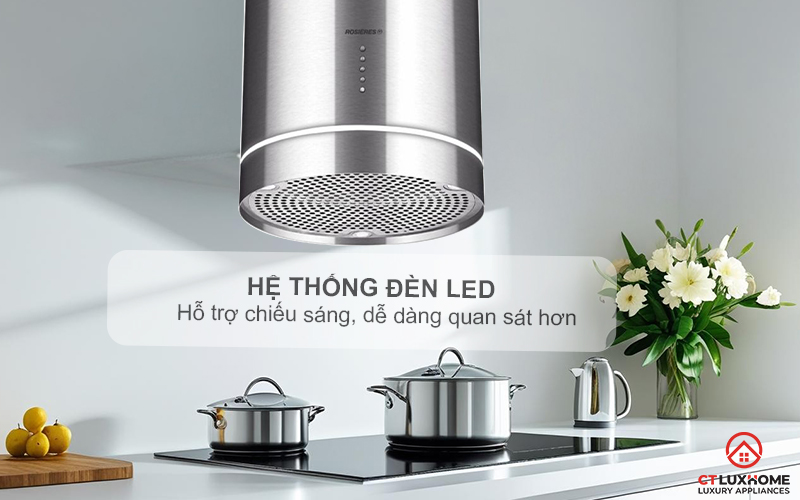 MÁY HÚT MÙI ỐC ĐẢO ROSIERES RDTI6500/1IN NGANG 35CM RDTI65001IN 3