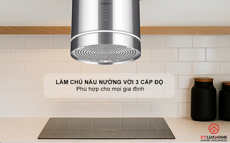 MÁY HÚT MÙI ỐC ĐẢO ROSIERES RDTI6500/1IN NGANG 35CM RDTI65001IN 4