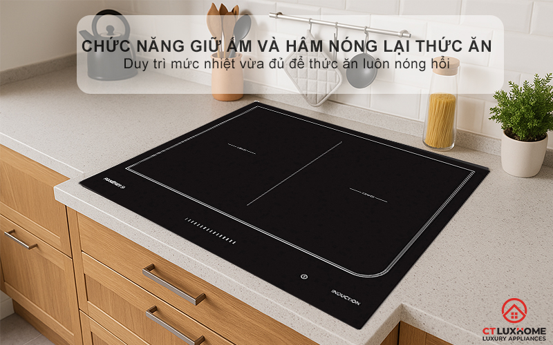 BẾP TỪ KHÔNG GIỚI HẠN ÂM TỦ ROSIERES RES6D 7200W MÀU ĐEN 11
