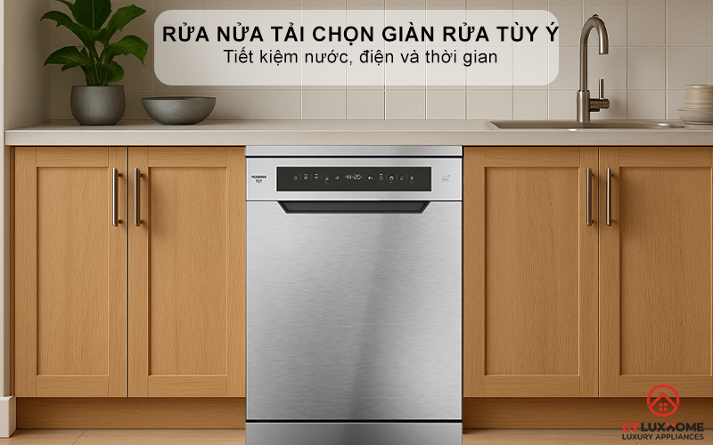 MÁY RỬA BÁT 14 BỘ  ROSIERES RF4C7F0W-04 RF4C7F0W04 10