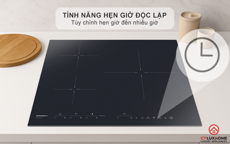 BẾP TỪ 3 VÙNG NẤU ROSIERES RID346BV 7200W MÀU ĐEN 6