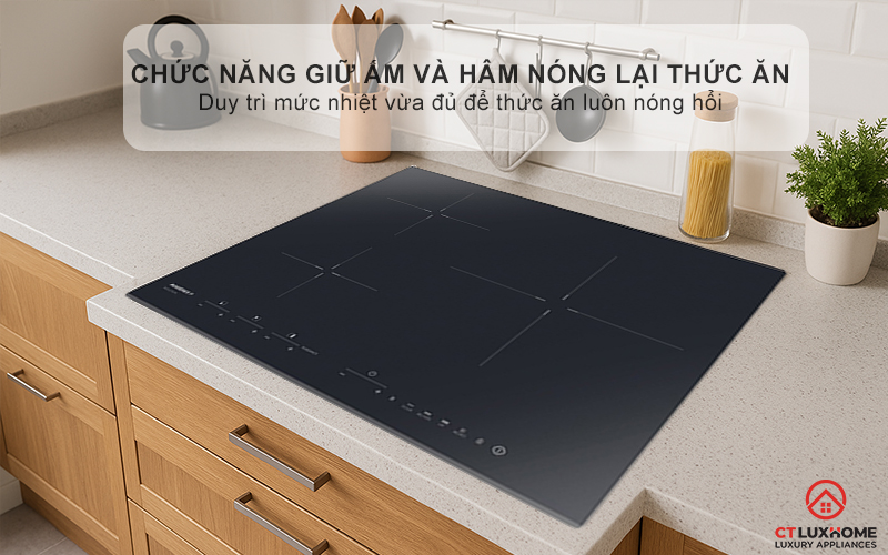 BẾP TỪ 3 VÙNG NẤU ROSIERES RID346BV 7200W MÀU ĐEN 8