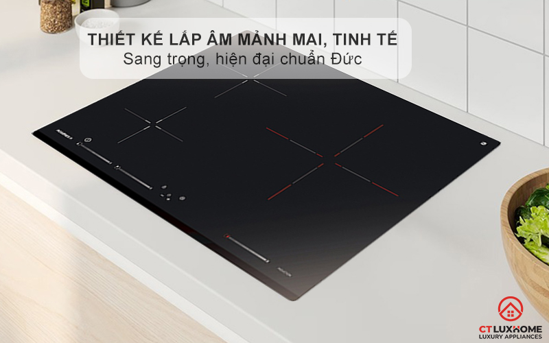 BẾP TỪ 3 VÙNG NẤU ROSIERES RISD3BC 7200W MÀU ĐEN 1