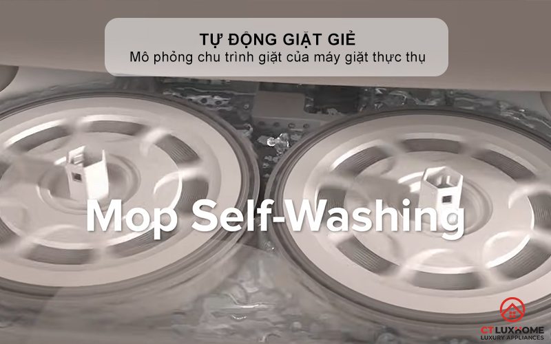 Tự động giặt giẻ