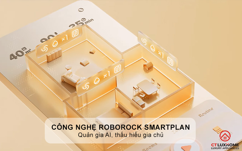 Công nghệ Roborock SmartPlan: Quản gia AI, thấu hiểu gia chủ