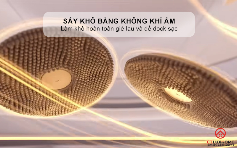 Sấy khô bằng không khí ấm