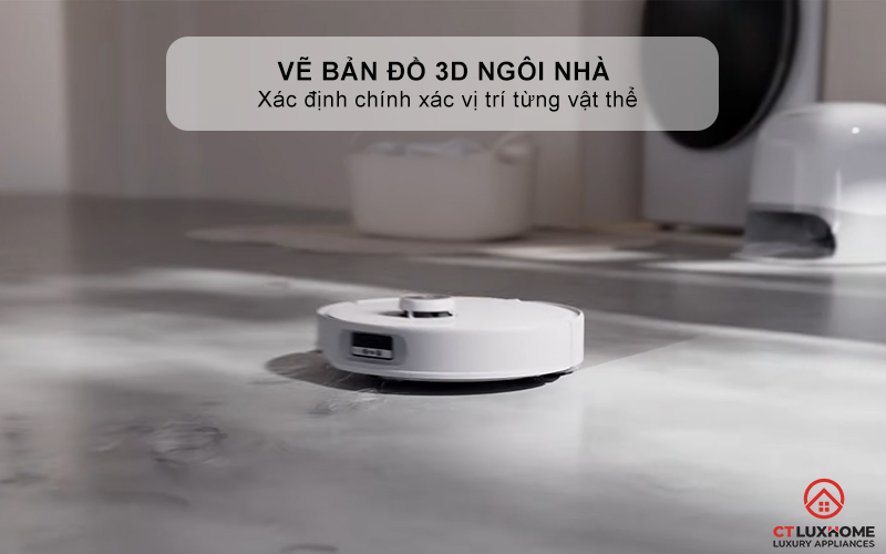 Vẽ bản đồ 3D ngôi nhà và hệ thống định vị PreciSense® LiDAR