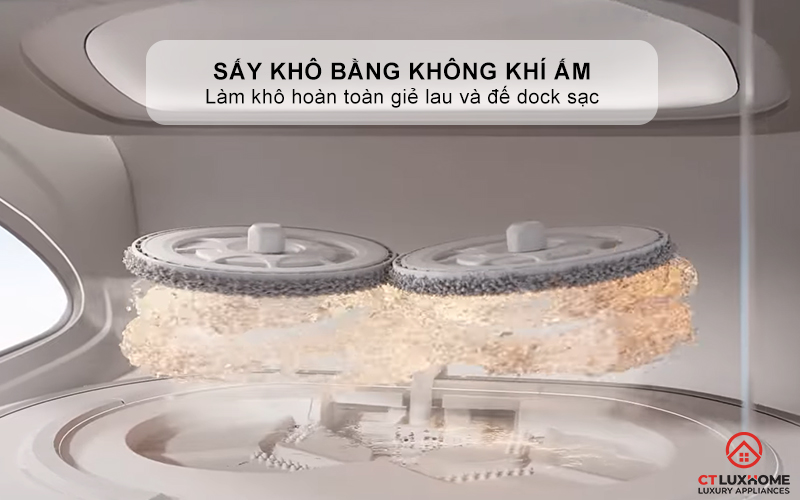 Sấy khô bằng không khí ấm