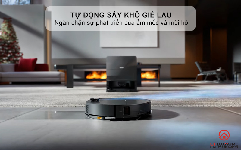 Tự động sấy khô giẻ lau