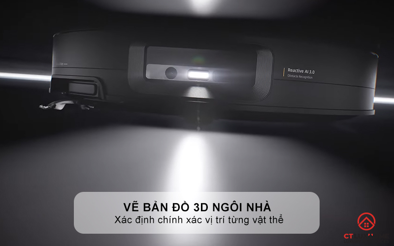 Vẽ bản đồ 3D ngôi nhà và xác định vị trí vật thể