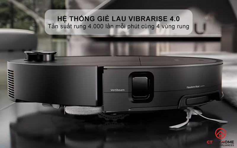 Hệ thống giẻ lau VibraRise 4.0