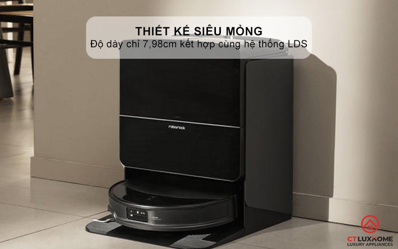 Thiết kế siêu mỏng với độ dày chỉ 7,98cm