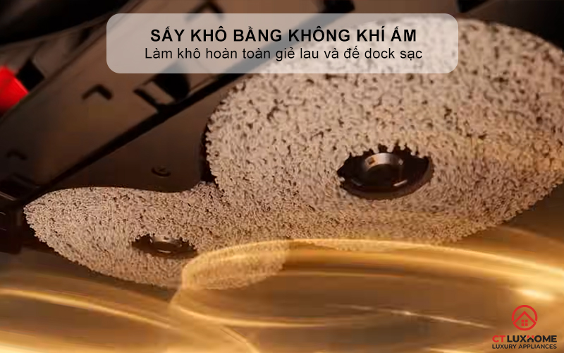 Sấy khô bằng không khí ấm