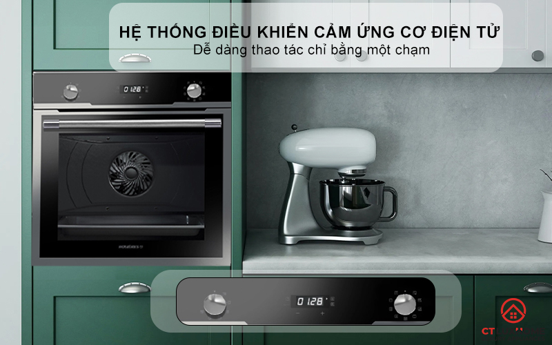 LÒ NƯỚNG ÂM TỦ  ROSIERES  RF697ZIN/E  70 LÍT MÀU ĐEN RF697ZINE 5