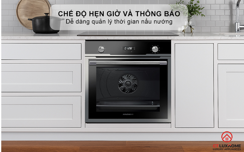 LÒ NƯỚNG ÂM TỦ  ROSIERES  RF697ZIN/E  70 LÍT MÀU ĐEN RF697ZINE 8