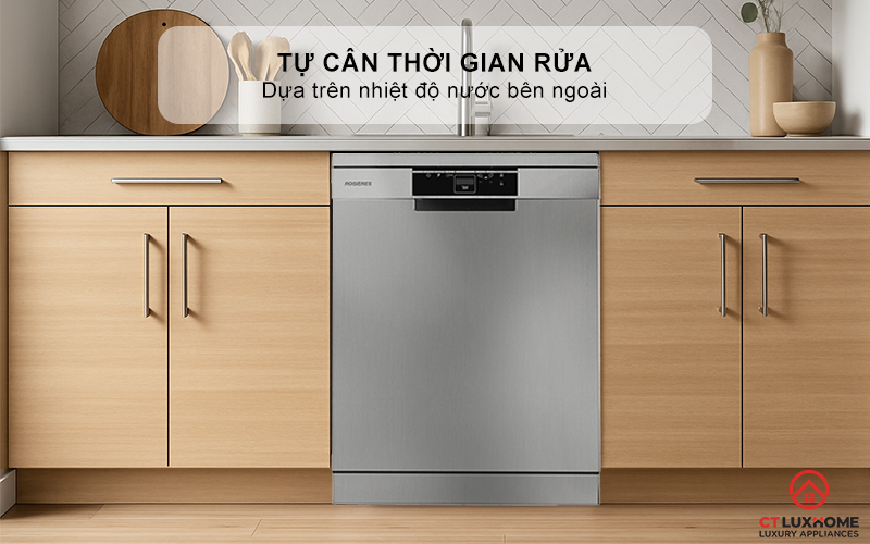 MÁY RỬA BÁT ĐỘC LẬP 13 BỘ  ROSIERES RF 3E7DX-04 RF3E7DX04 8