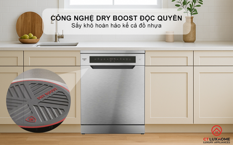 MÁY RỬA BÁT 16 BỘ  ROSIERES RF 6B4S1PDX-04 RF6B4S1PDX04 12