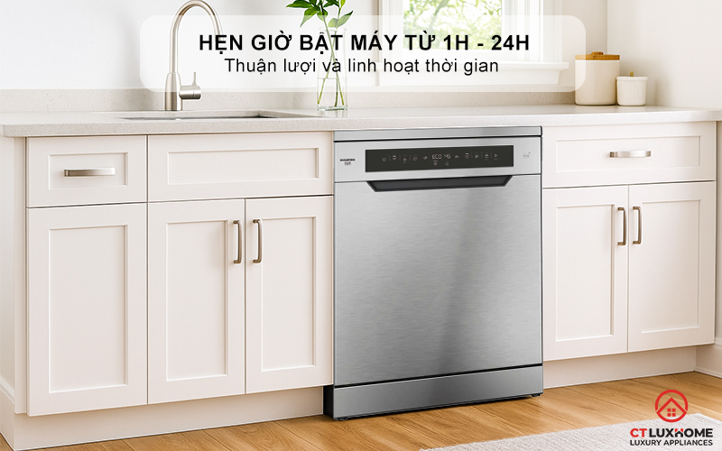 MÁY RỬA BÁT 16 BỘ  ROSIERES RF 6B4S1PDX-04 RF6B4S1PDX04 16