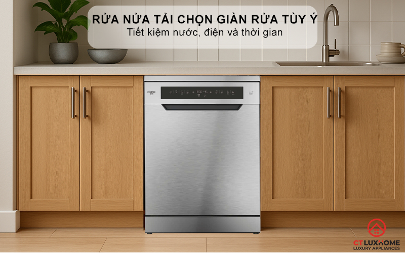 MÁY RỬA BÁT 16 BỘ  ROSIERES RF 6B4S1PDX-04 RF6B4S1PDX04 9