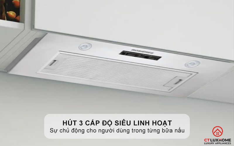 MÁY HÚT MÙI ÂM TỦ ROSIERES RHG580/1IN/1 NGANG 60CM RHG5801IN1 4