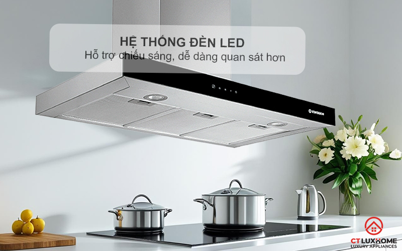 MÁY HÚT MÙI ỐNG KHÓI ROSIERES RTS7CGXE 70CM 3