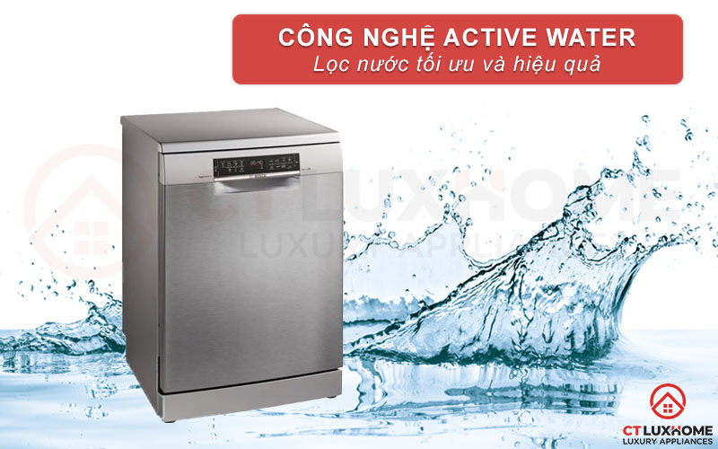 Công nghệ ActiveWater tự cân chỉnh nước, tiết kiệm tối ưu