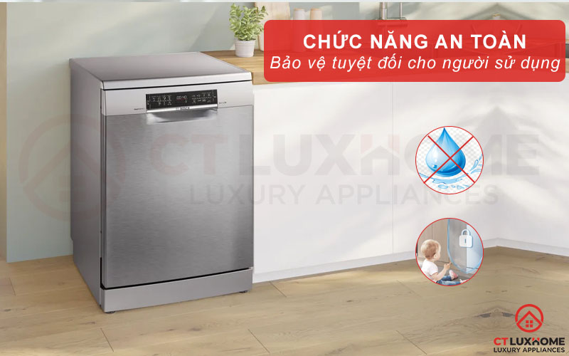 Chức năng an toàn bảo vệ tuyệt đối cho người sử dụng