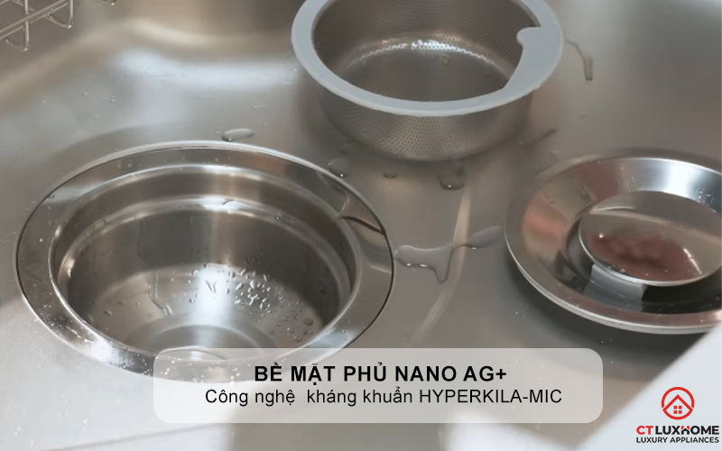 CHẬU RỬA CHÉN BÁT KONOX  TARI 7851SM FULL  TARI7851SMFULL 9