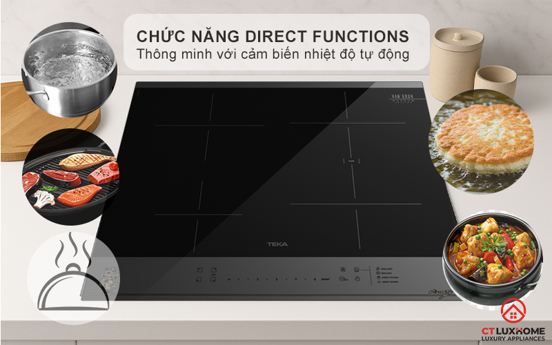 BẾP TỪ 4 VÙNG NẤU TEKA  IBF 64-VGOGH FST BV  IBF64VGOGHFSTBV 5