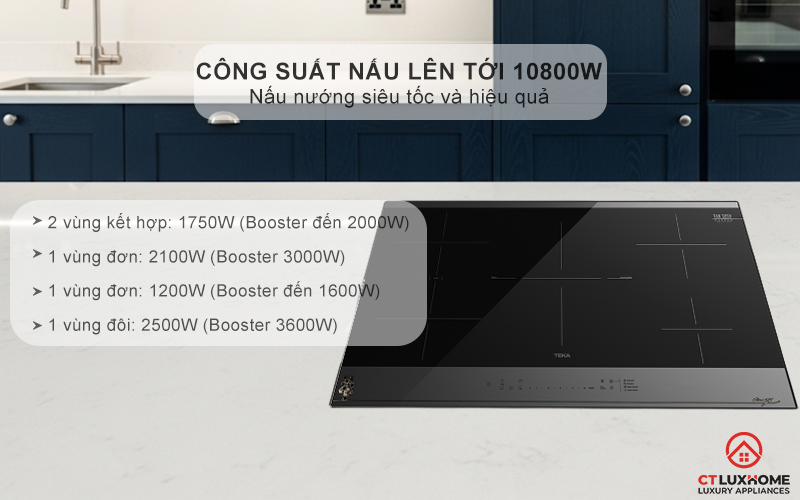 BẾP TỪ 5 VÙNG NẤU TEKA  IBF 95-VGogh FST BV 90CM IBF95VGoghFSTBV 3