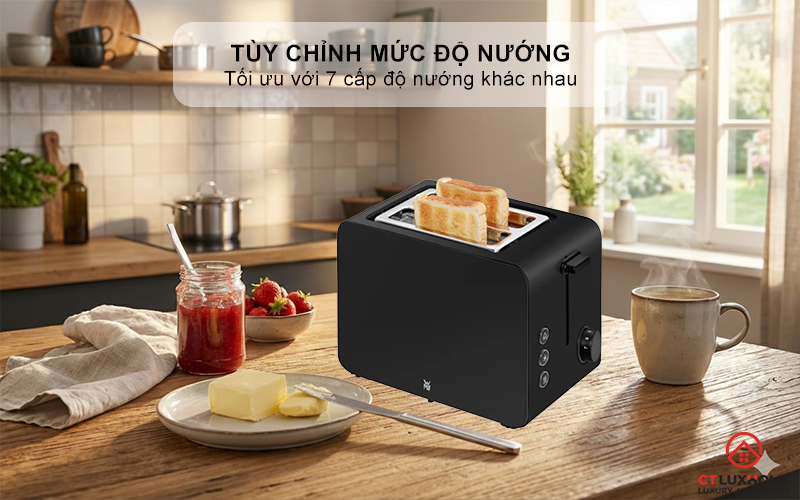Tùy chỉnh mức độ nướng linh hoạt