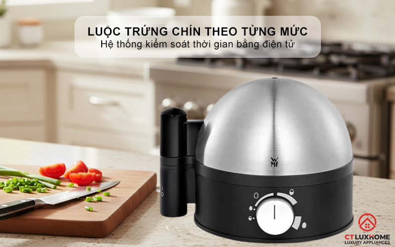 Luộc trứng chín chuẩn theo từng mức độ sở thích